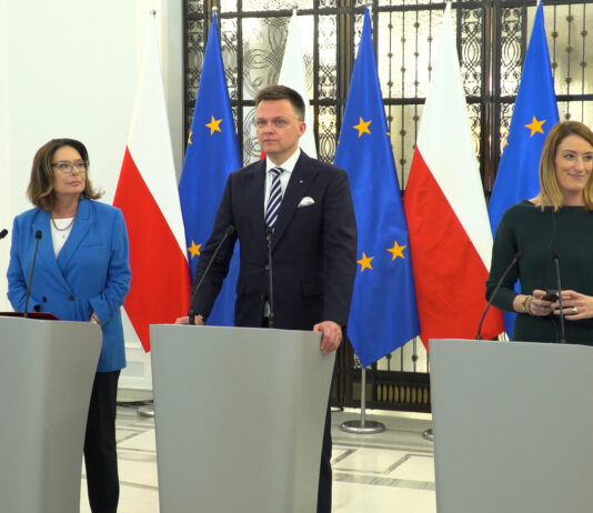R. Metsola: Polska ma bardzo dobrą pozycję do bycia liderem UE na następne pół roku. Bezpieczeństwo w centrum uwagi prezydencji